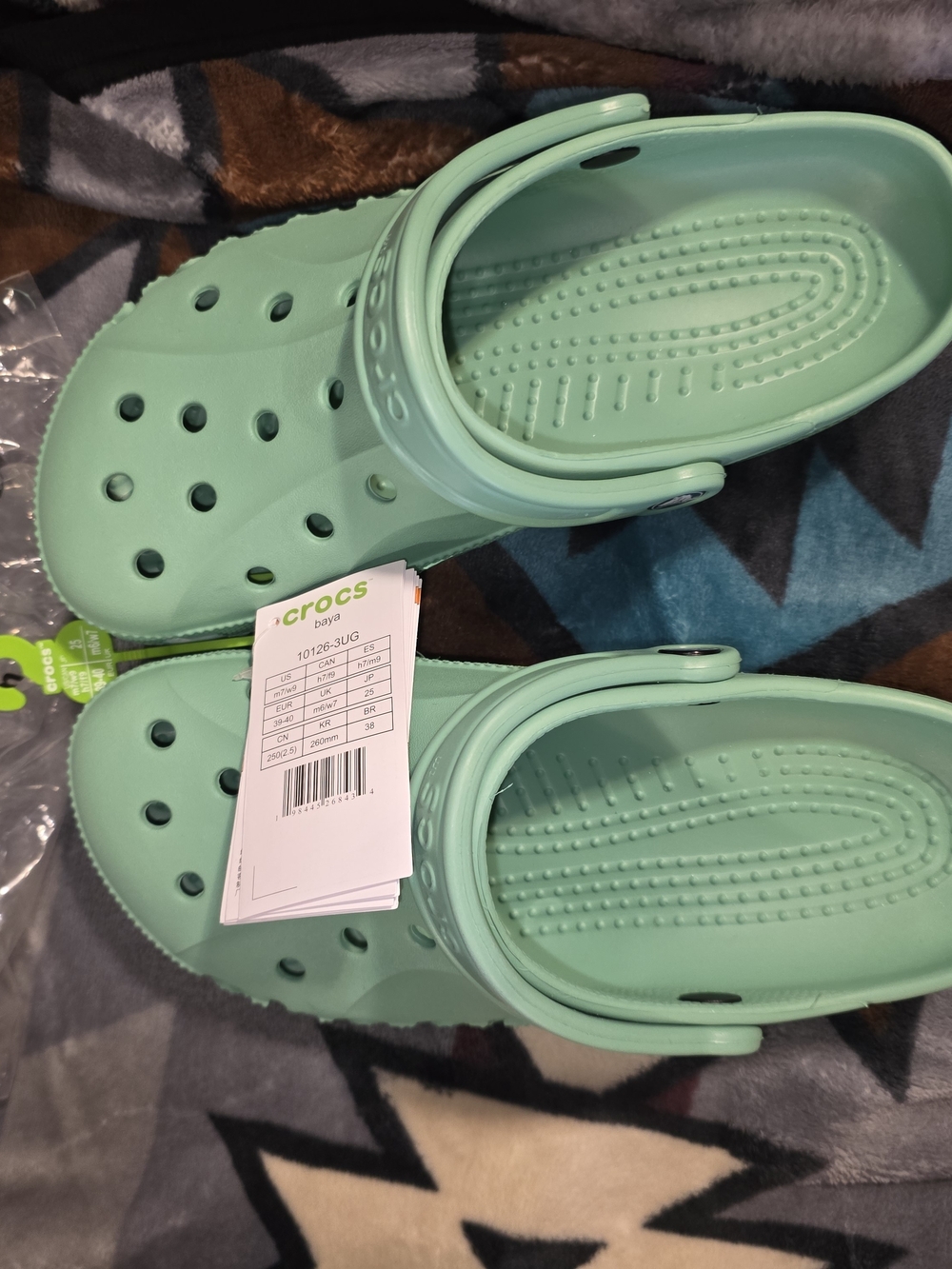 CROCS Kids Classic Clog in Mint